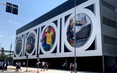 Mural do Kobra em Santos – SP: dica de passeio além da praia