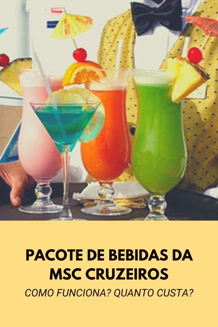 Tudo Sobre O Pacote De Bebidas Msc Cruzeiros Top Tour